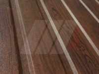 Garaż blaszany dwuspadowy grafit 8m x 5m bramy i drzwi orzech – Obrázok 4