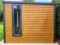 Domek ogrodowy narzędziowy multigloss 3m x 2.5m spad na tył